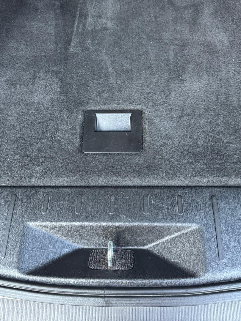 Spotless SUV hatch interior